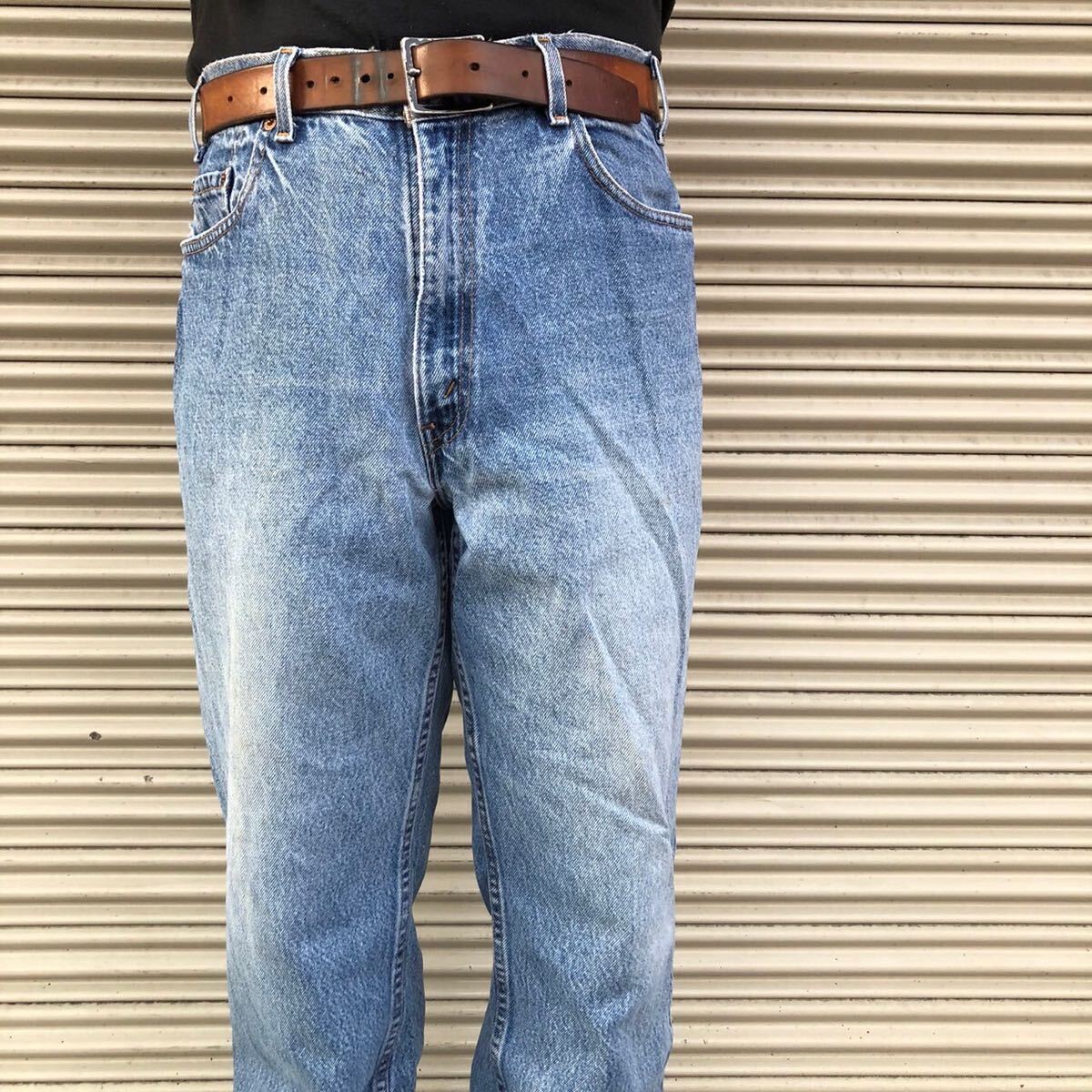 00s Levi's 550 リーバイス ワイド テーパード バギー デニム 00s Levi's 550 リーバイス ワイド テーパード バギー デニム