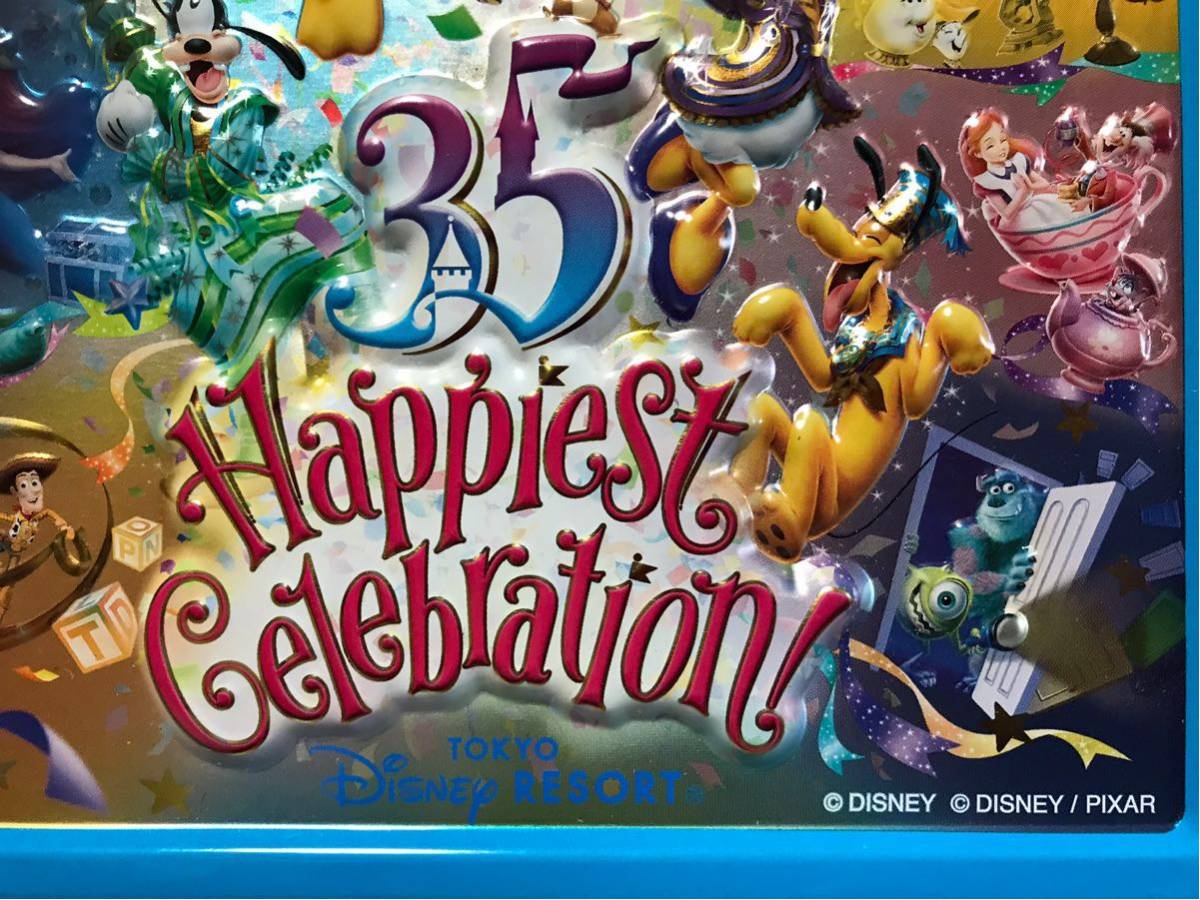 ディズニー35周年 お菓子の空き缶 ディズニー ディズニーランド 35周年 Happiest Celebration! 35th _画像10
