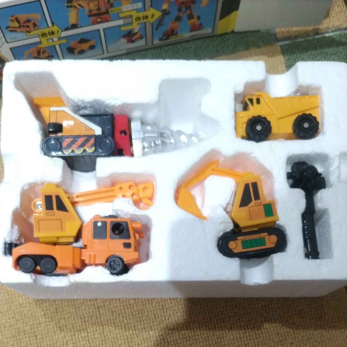 当時品 スーパービルドタイガー ジェイデッカー