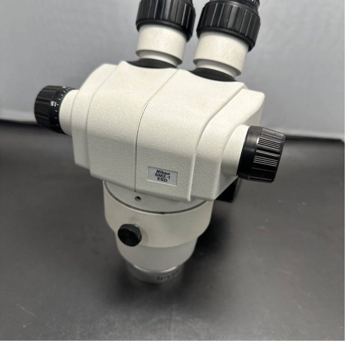 2FW57」実動品 ニコン SMZ-1 ESD ズーム式双眼実体顕微鏡 C-W30X 2FW57」実動品 ニコン SMZ-1 ESD ズーム式双眼実体顕微鏡 C-W30X
