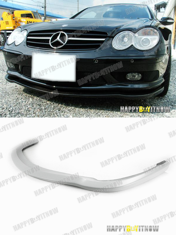 メルセデス ベンツ SLクラス 前期 R230 SL55 AMG フロント リップスポイラー 未涂裝 FRP素地 2002-2008 FL-51416