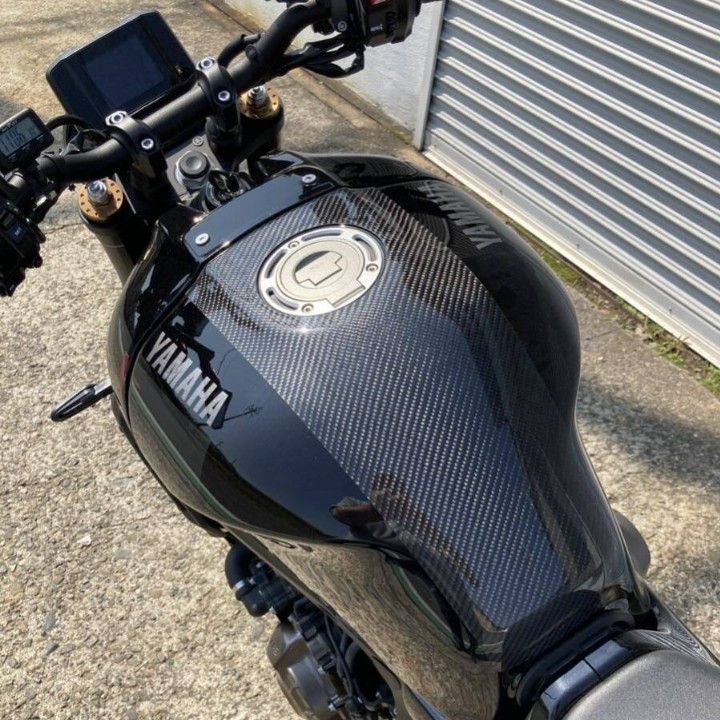 XSR900 RN80J タンク カバー 綾織カーボン カウル|Yahoo!フリマ XSR900 RN80J タンク カバー 綾織カーボン カウル|Yahoo!フリマ