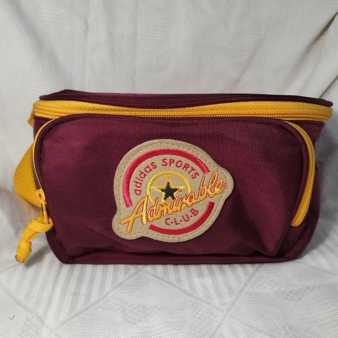 レア美品 old adidas 1920ロゴ レトロ ウエストポーチ ACE社製 レア美品 old adidas 1920ロゴ レトロ ウエストポーチ ACE社製
