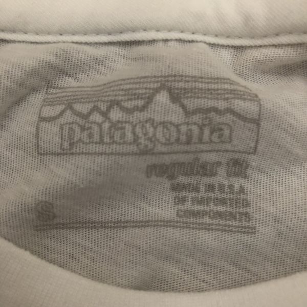 送料無料・ホノルル限定・新品◆パタゴニア◆パタロハ Tシャツ Girls Pataloha Carved Logo LW Cotton T-shirt デッドストック made in USA_画像4