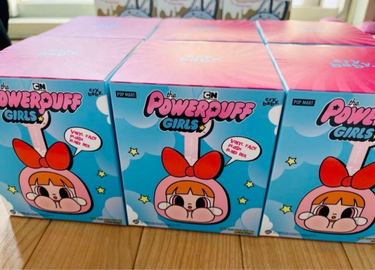Popmart CRYBABY × パワーパフ ガールズ シリーズ ぬいぐるみ Popmart CRYBABY × パワーパフ ガールズ シリーズ ぬいぐるみ