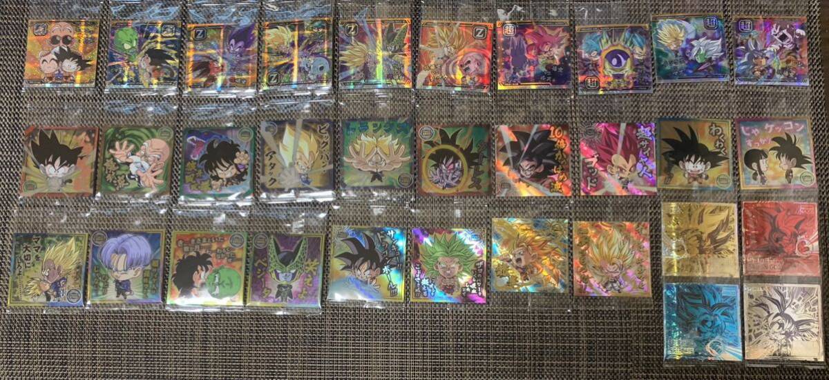 セミコンプ 32種 ドラゴンボール 超戦士 シール ウエハース ドラゴンボール 超戦士シールウエハース超 32種 セミコンプ