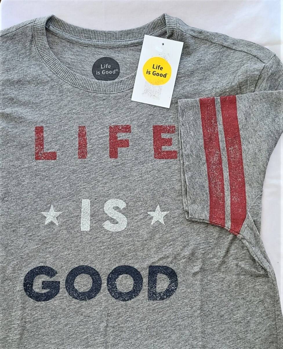 Yahoo!オークション – Life Is Good SS Shirt Cool Tee Vintage SPORTS…