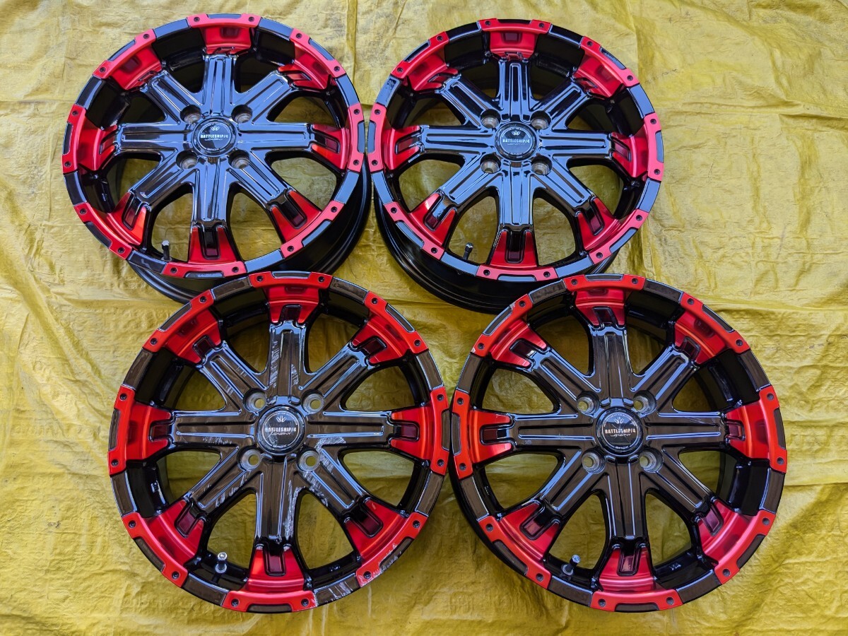 ロクサーニ バトルシップ4 15インチ4本セット ロクサーニバトルシップ4 15インチ4本セット