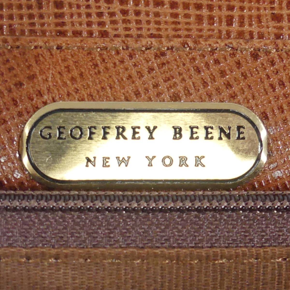 即決 GEOFFREY BEENE オールレザービジネスバッグ ジェフリー 即決 GEOFFREY BEENE オールレザービジネスバッグ ジェフリー