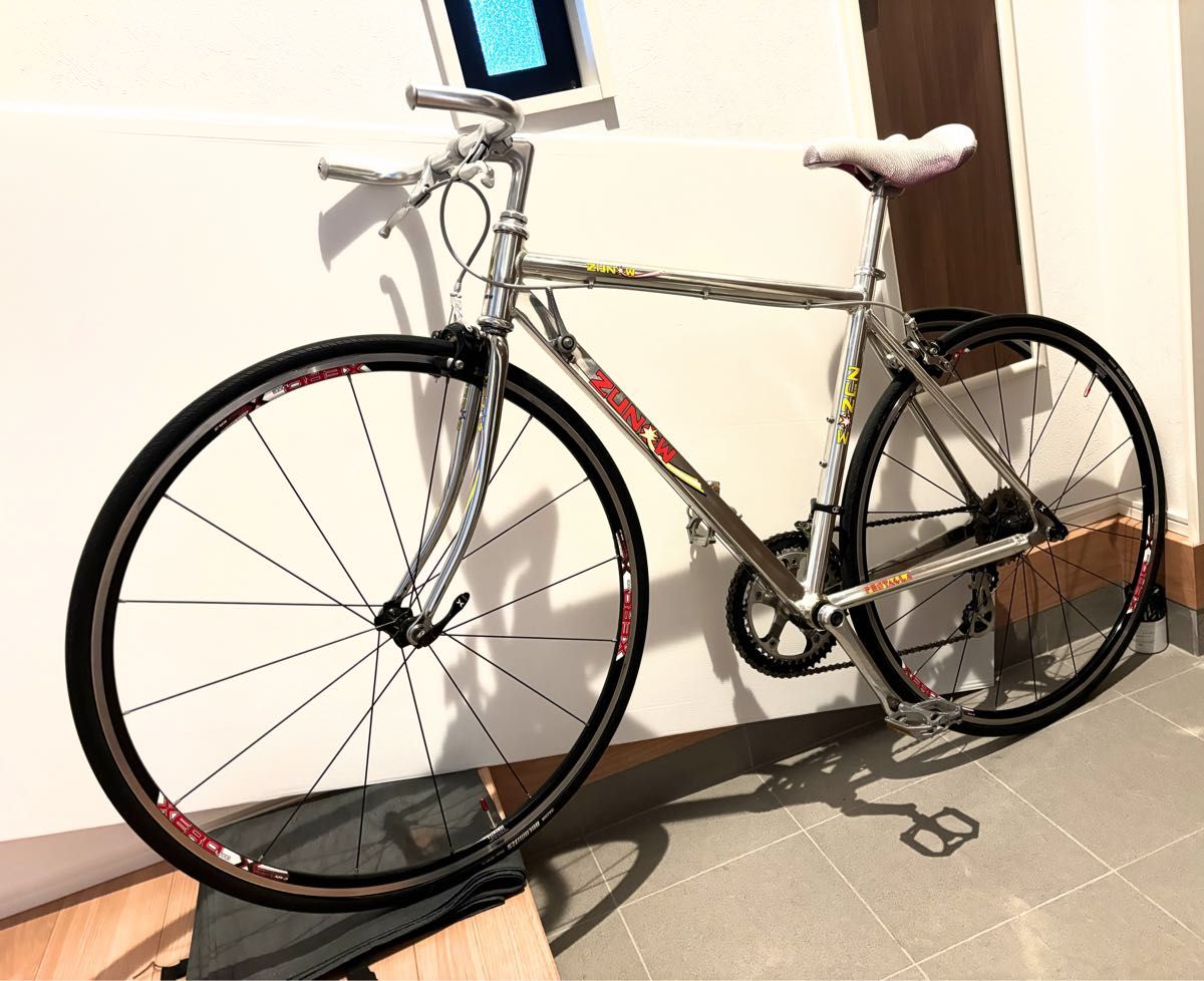 ZUNOW PENTAGRA TOPPY ズノウ ロードバイク シルバー 自転車 ZUNOW PENTAGRA TOPPY ズノウ ロードバイク シルバー 自転車