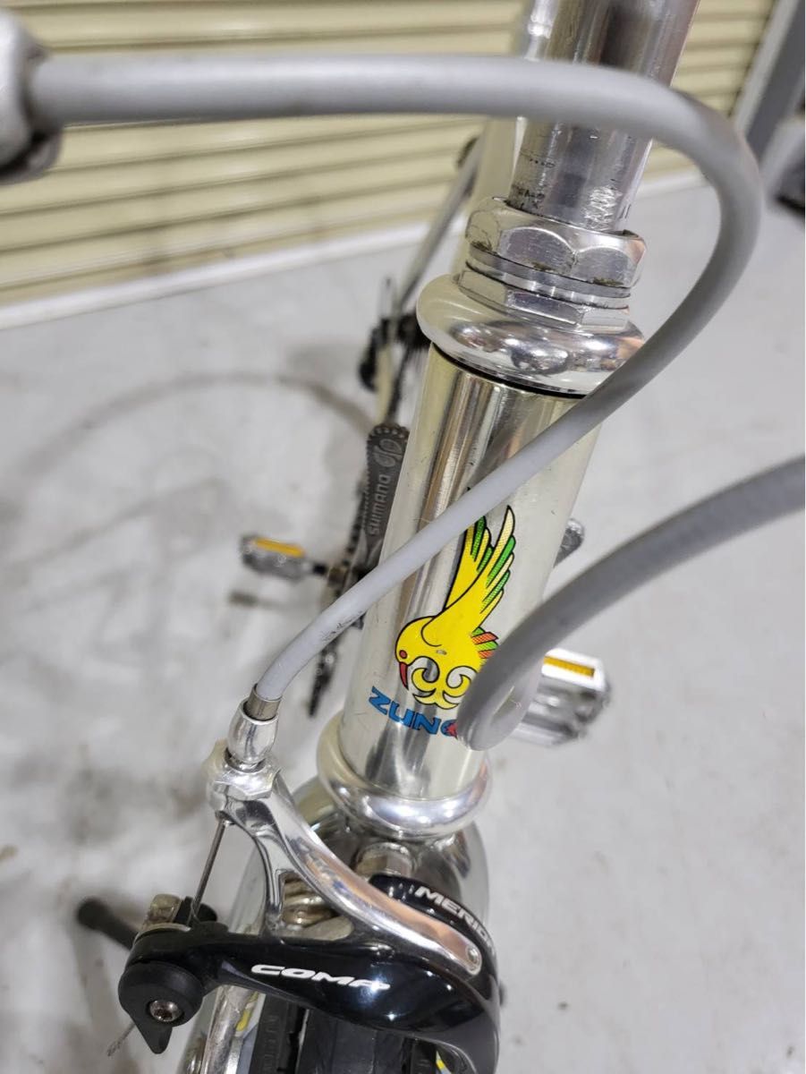 ZUNOW PENTAGRA TOPPY ズノウ ロードバイク シルバー 自転車 ZUNOW PENTAGRA TOPPY ズノウ ロードバイク シルバー 自転車