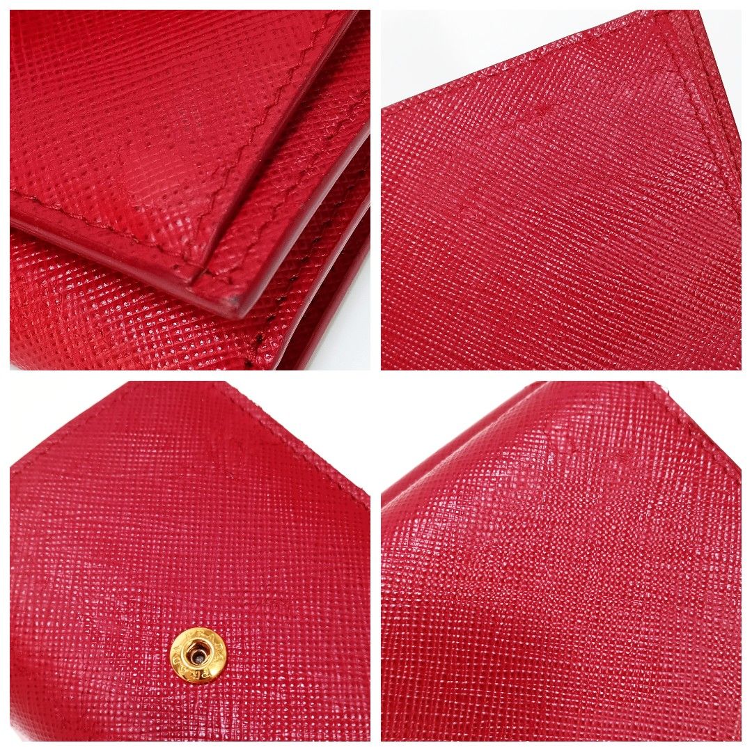 プラダ 三つ折り財布 レザー ミニウォレット レター 1MH021 プラダ 三つ折り財布 レザー ミニウォレット レター 1MH021