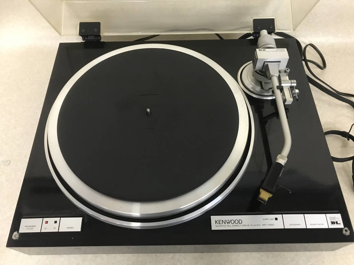 KENWOOD high class turntable KP-1100 AT150E attaching 