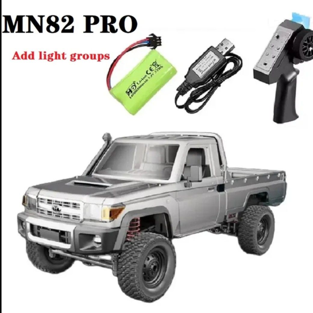 最新モデル】MN82 PRO 1/12 RC シルバー ランドクルーザー 最新モデル】MN82 PRO 1/12 RC シルバー ランドクルーザー
