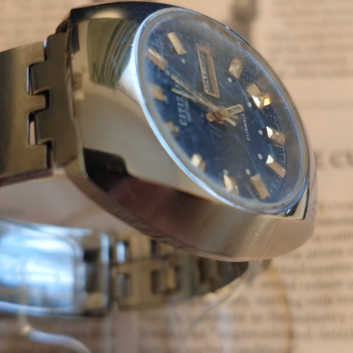 CITIZEN AUTOMATIC 21石 4-650310 Y 昭和レトロ アンティーク CITIZEN AUTOMATIC 21石 4-650310 Y 昭和レトロ アンティーク