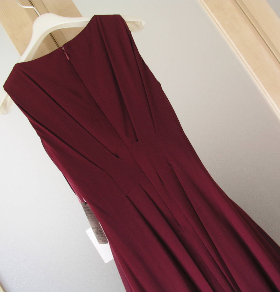  wedding *. call * beautiful Silhouette dress *size2|9 number |M* bordeaux Y19,440. . goods 