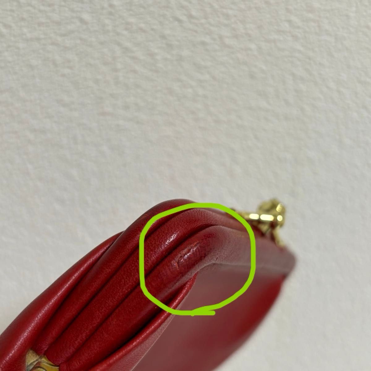 美品・used】coach コーチ ダブルがま口 小銭入れ 赤 レッド 美品・used】coach コーチ ダブルがま口 小銭入れ 赤 レッド