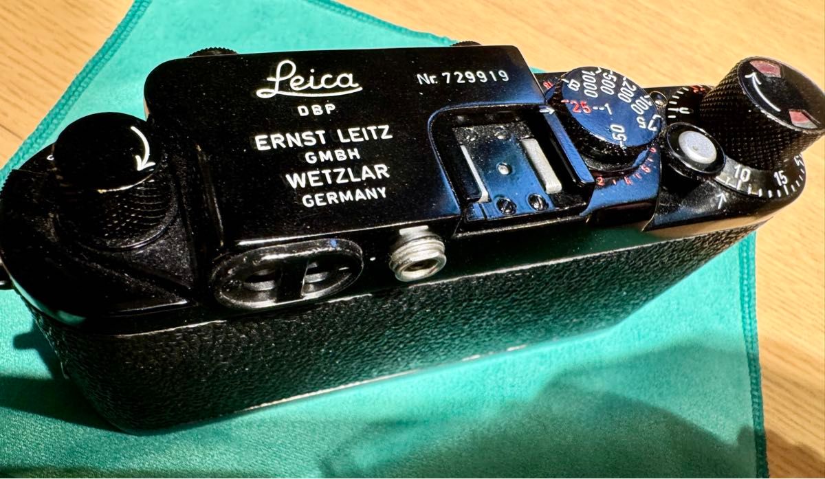ライカ Leica IIIf レッドダイアル ブラック塗装 OH及び ライカ Leica IIIf レッドダイアル ブラック塗装 OH及び