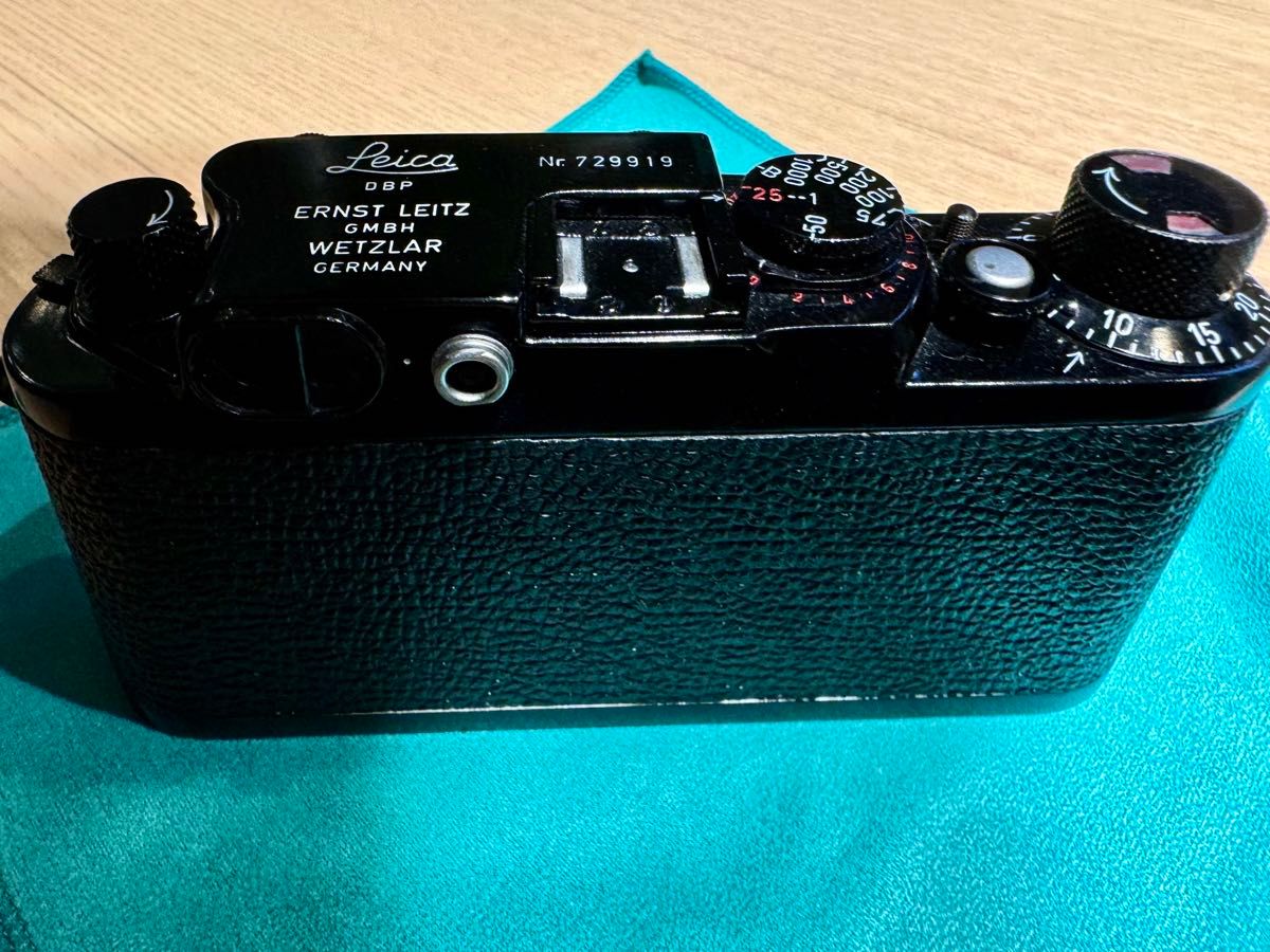 ライカ Leica IIIf レッドダイアル ブラック塗装 OH及び ライカ Leica IIIf レッドダイアル ブラック塗装 OH及び