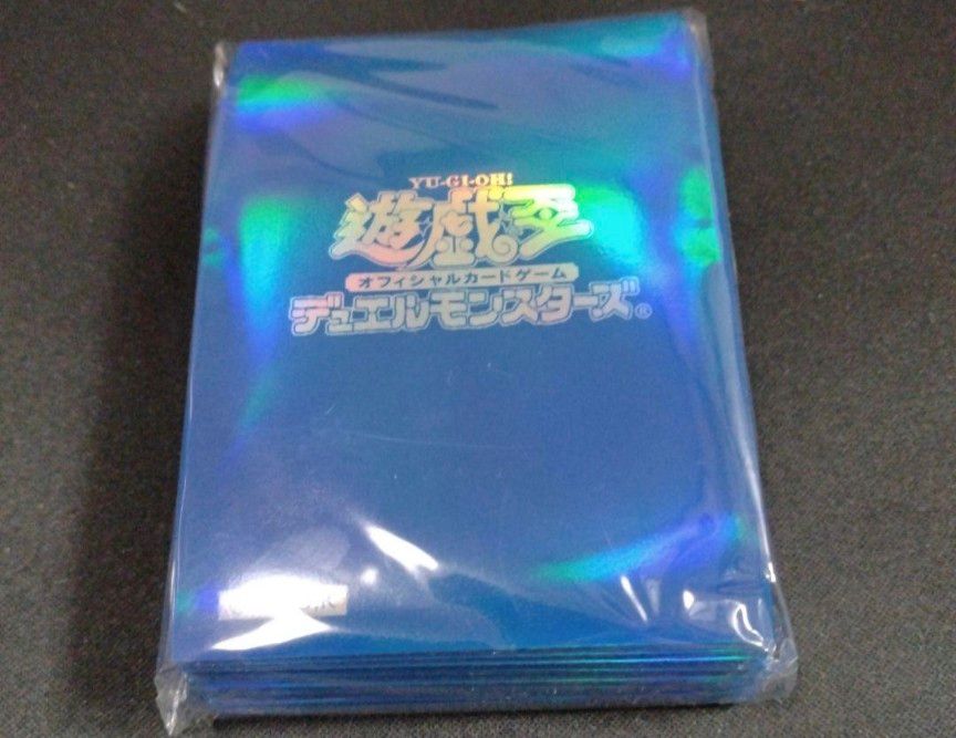 遊戯王 初期ロゴ 青 blue スリーブ 機械の叛乱 新品未開封 60枚 遊戯王 初期ロゴ 青 blue スリーブ 機械の叛乱 新品未開封 60枚