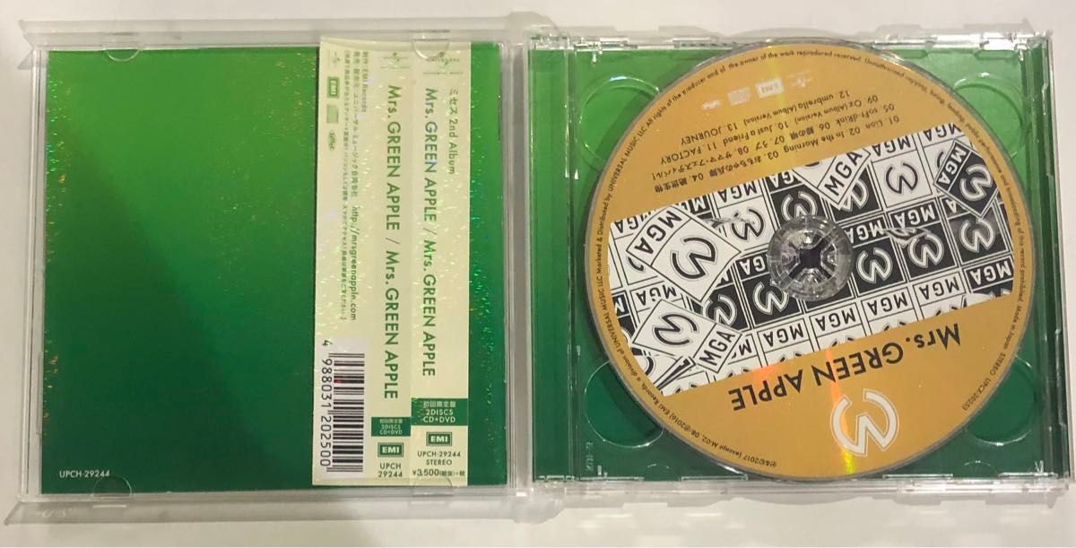 Mrs.GREEN APPLE(初回限定盤)|Yahoo!フリマ(旧PayPayフリマ) Mrs.GREEN APPLE(初回限定盤)|Yahoo!フリマ(旧PayPayフリマ)