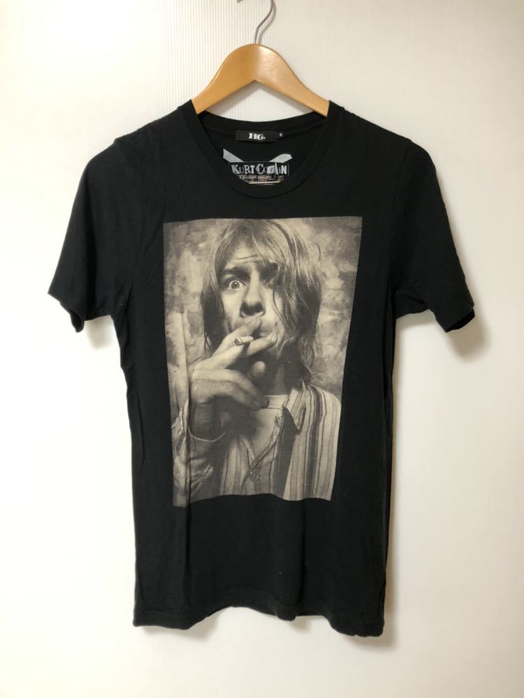 HYSTERIC GLAMOUR カートコバーン プリントTシャツ/HG ヒステリックグラマー カットソーNIRVANA ニルヴァーナ KURT COBAIN_画像1