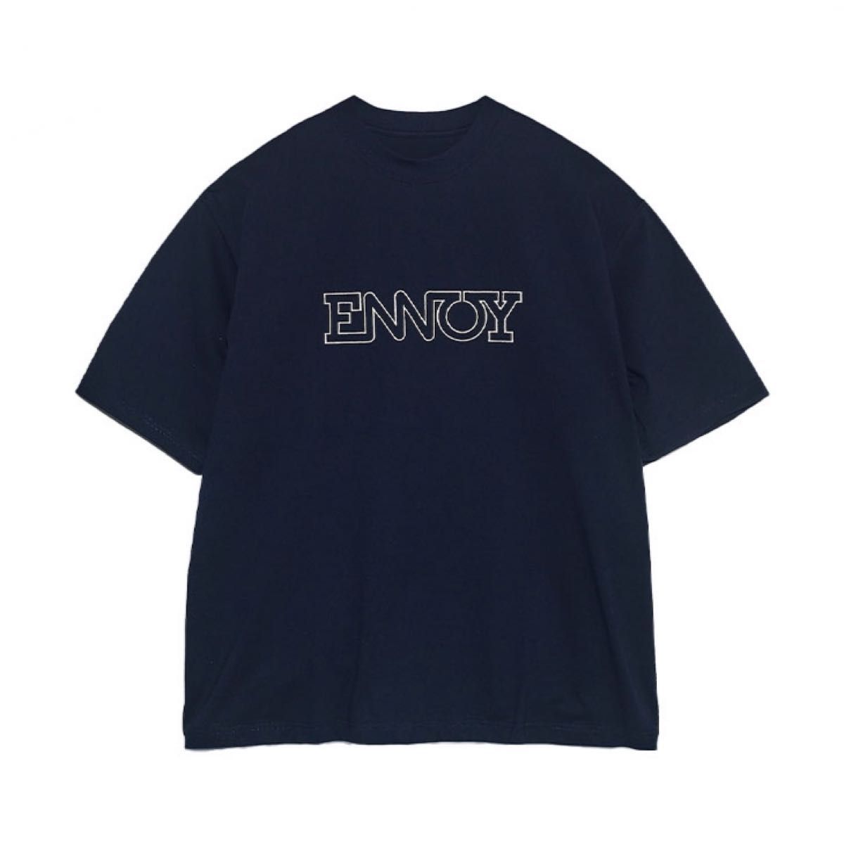 エンノイ ennoy スタイリスト私物 ELECTRIC LOGO EMB T-SHIRT エンノイ ennoy スタイリスト私物 ELECTRIC LOGO EMB T-SHIRT