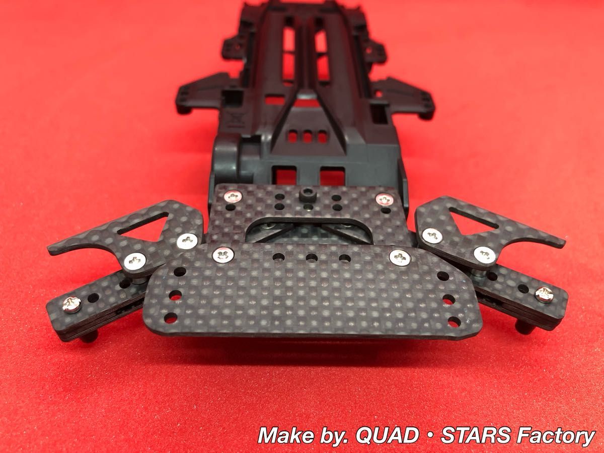 ミニ四駆・VZシャーシ用】1軸リヤアンカー/19mmローラー対応+ ミニ四駆・VZシャーシ用】1軸リヤアンカー/19mmローラー対応+