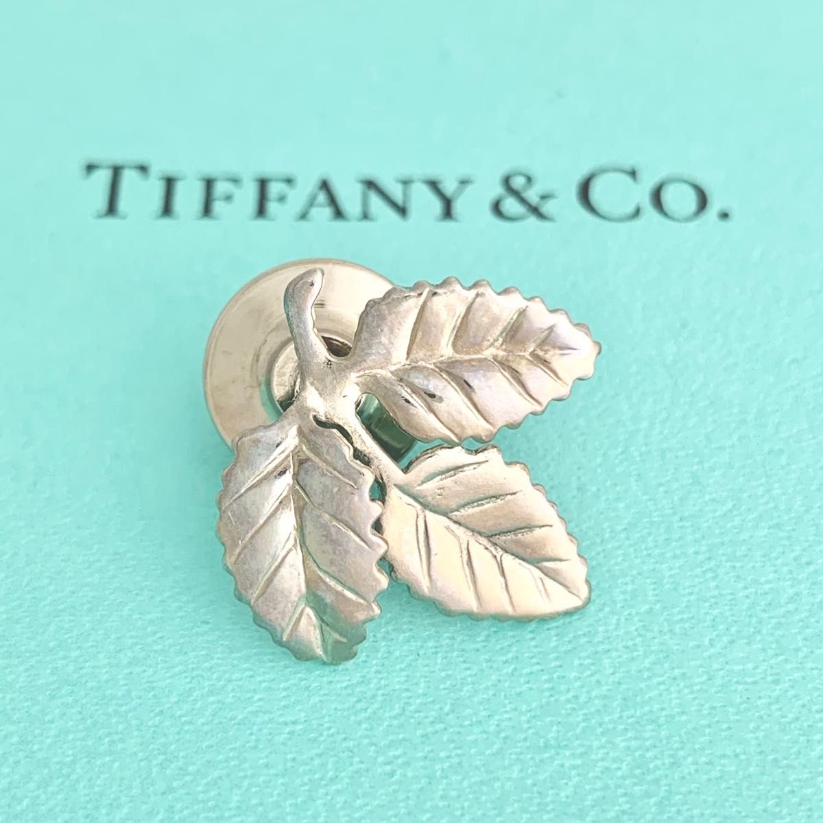 TIFFANY&Co ティファニー リーフ 葉 ヴィンテージ 1996 ブローチ TIFFANY&Co ティファニー リーフ 葉 ヴィンテージ 1996 ブローチ