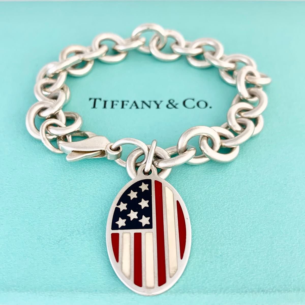 Tiffany✴︎星条旗カフリンクス 手渡せ Tiffany✴︎星条旗カフリンクス 手渡せ
