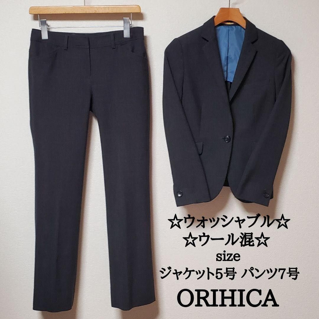 ORIHICA オリヒカ レディース パンツ スーツ グレー ORIHICA オリヒカ レディース パンツ スーツ グレー