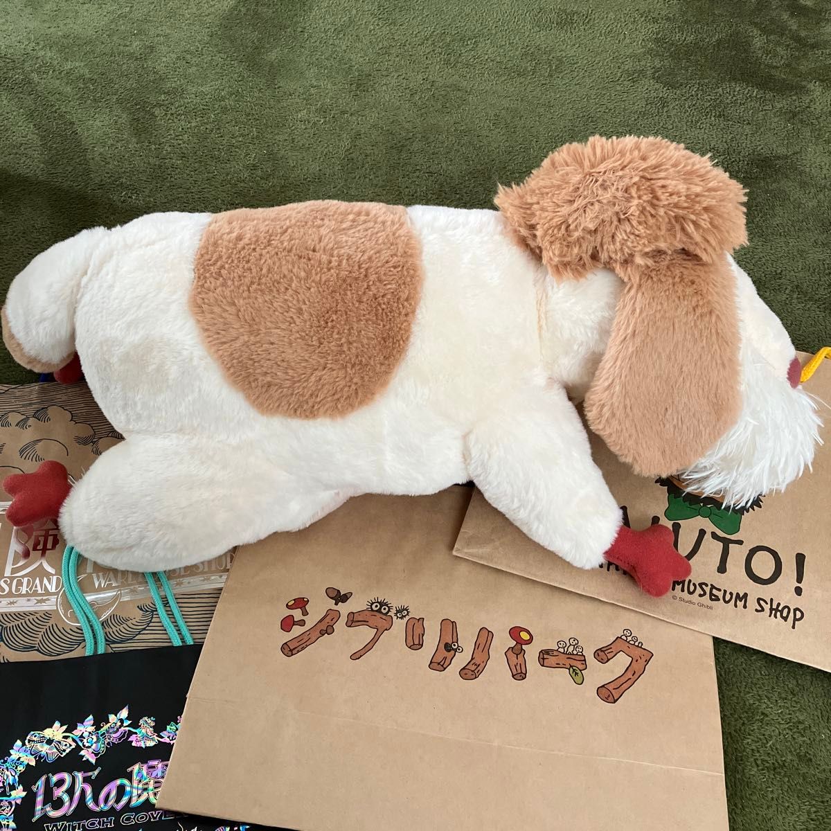 新品タグ付き ヒンのぬいぐるみ ジブリパーク ハウルの動く城 新品タグ付き ヒンのぬいぐるみ ジブリパーク ハウルの動く城