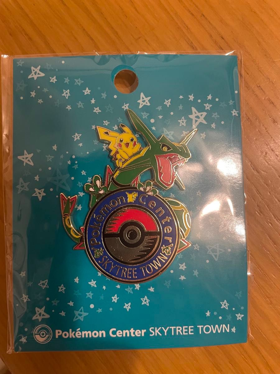 ポケモンセンター ロゴピンズ ピンバッジ レックウザ スカイ ポケモンセンター ロゴピンズ ピンバッジ レックウザ スカイ