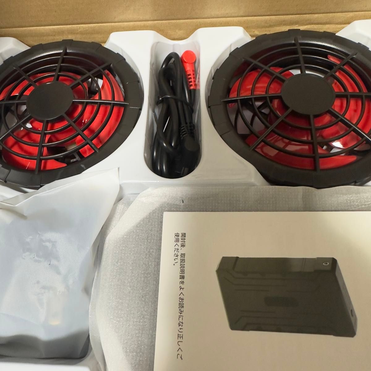 ファンバッテリーセット 30V 40000mAh 空調作業服 扇風機 暑さ対策 新品】空調服 ファン バッテリー セット 大容量 40000mAh 30V