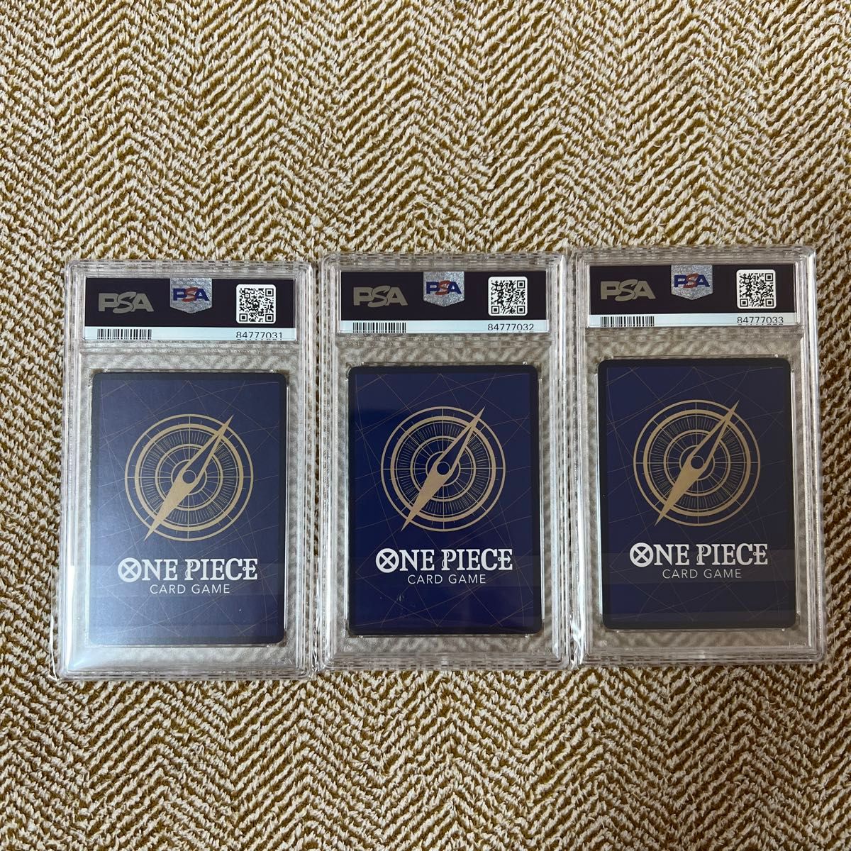 ワンピースカード ナミ ウタ ヤマト SP PSA10 連番 3枚セット ワンピースカード ナミ ウタ ヤマト SP PSA10 連番 3枚セット