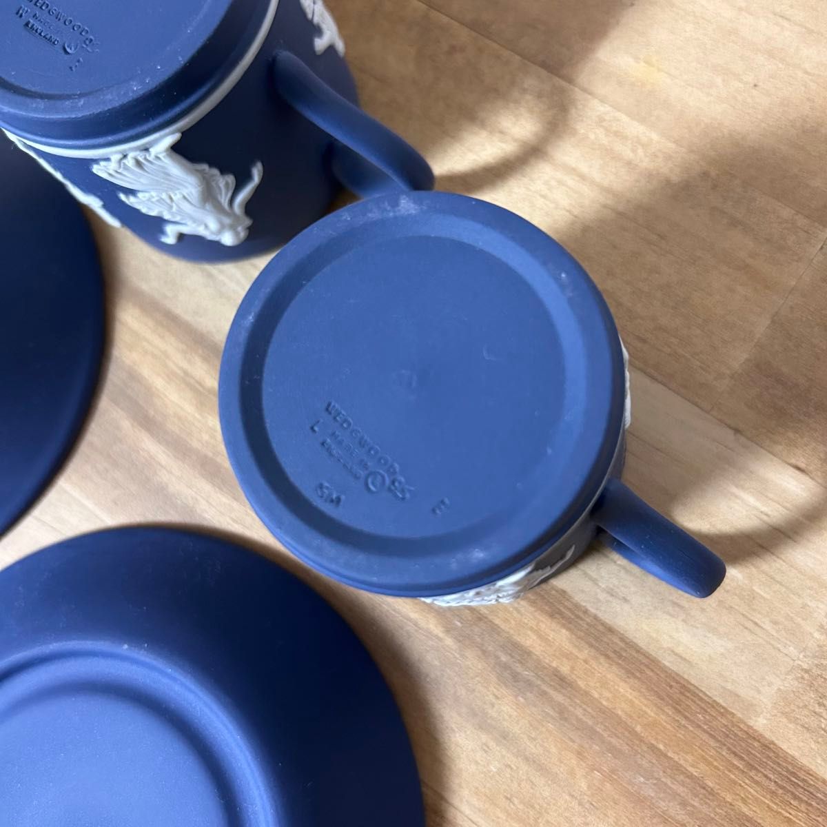Wedgwood ウェッジウッド ジャスパー デミタスカップ ネイビー 2 Wedgwood ウェッジウッド ジャスパー デミタスカップ ネイビー 2