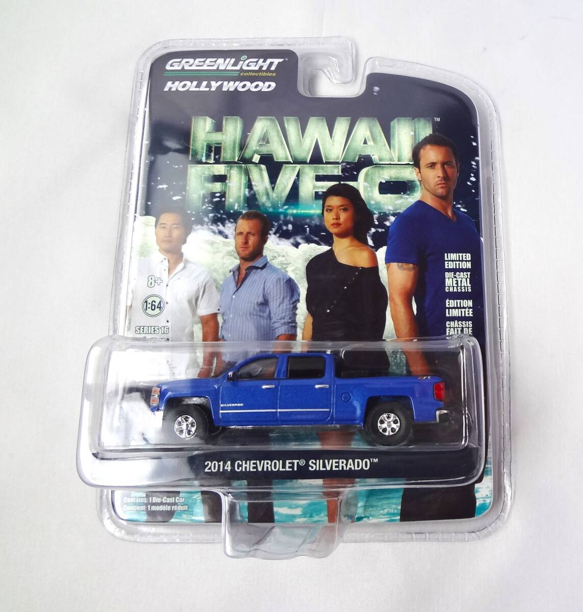 ◆グリーンライト　GREENLIGHT　1/64　2014 CHEVROLET SILVERADO　HAWAII FIVE-O　シボレー シルバラード
