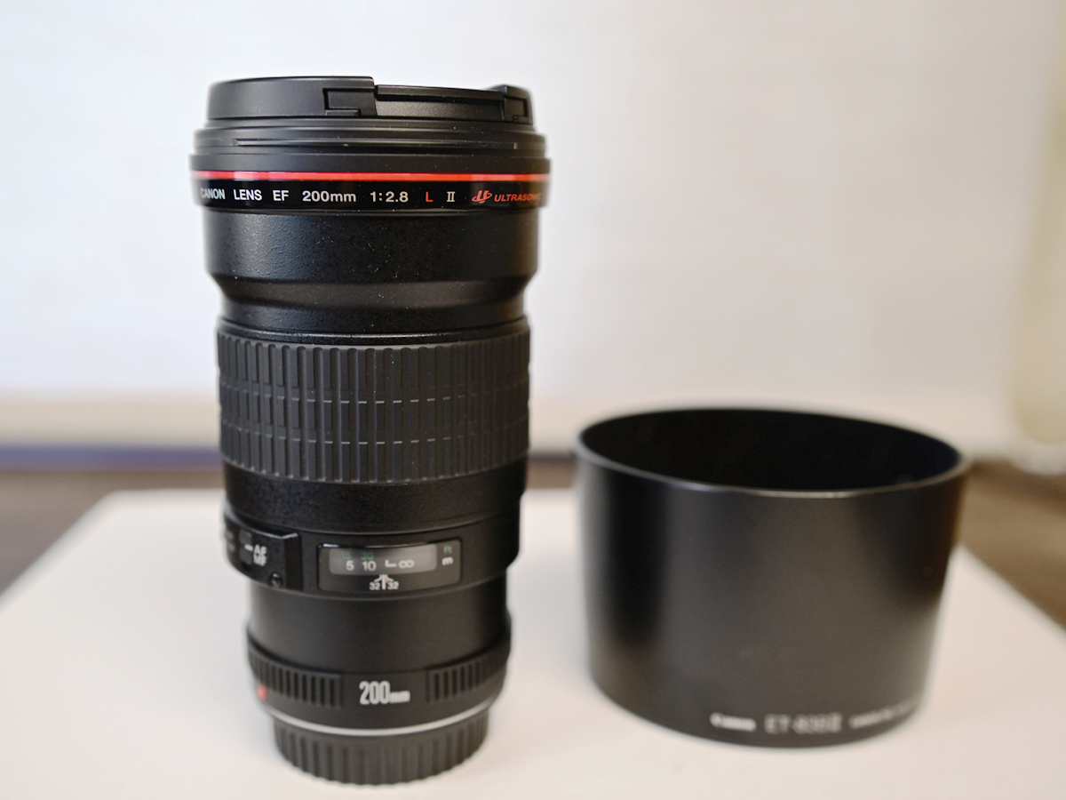 ■ CANON キヤノン EF200mm F2.8L II USM EF20028L2 中古美品