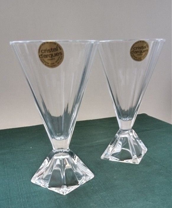 フランスの名門 クリスタルダルク cristal d'arques ロング フランスの名門 クリスタルダルク cristal d'arques ロング