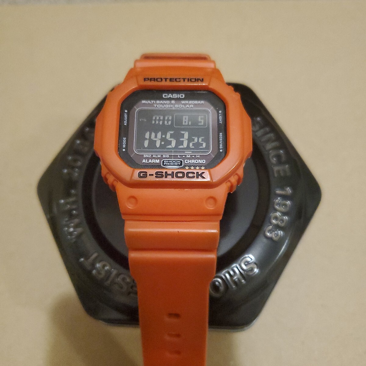 CASIO G-SHOCK 3159 GW-M5610 立てかける 電波ソーラー CASIO G-SHOCK 3159 GW-M5610 立てかける 電波ソーラー
