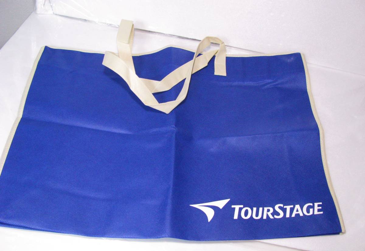 TOUR STAGE ゴルフ　セカンド　衣装　バッグ　ケース　ブルー　新品_画像1