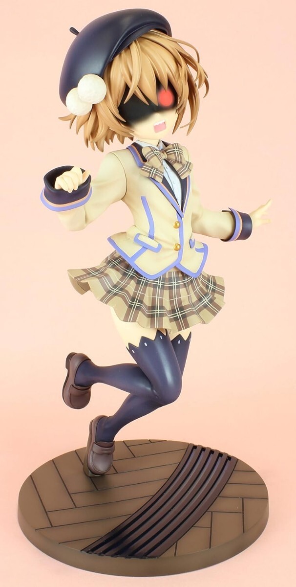 ☆激次元タッグ ブラン+ネプテューヌVSゾンビ軍団 1/7スケール完成品 フィギュア PLUM通販予約購入特典 A4サイズオリジナルステッカー付き_画像2