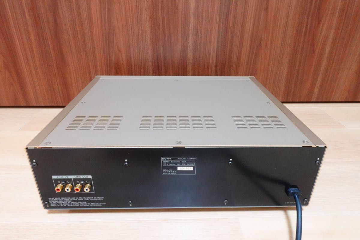 美品 SONY ソニー TC-KA5ES カセットデッキ 動作品 メンテナンス 美品 SONY ソニー TC-KA5ES カセットデッキ 動作品 メンテナンス