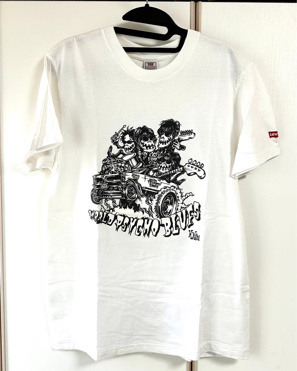 THEE MICHELLE GUN ELEPHANT Tシャツ リーバイスコラボ ロックT THEE MICHELLE GUN ELEPHANT Tシャツ リーバイスコラボ ロックT