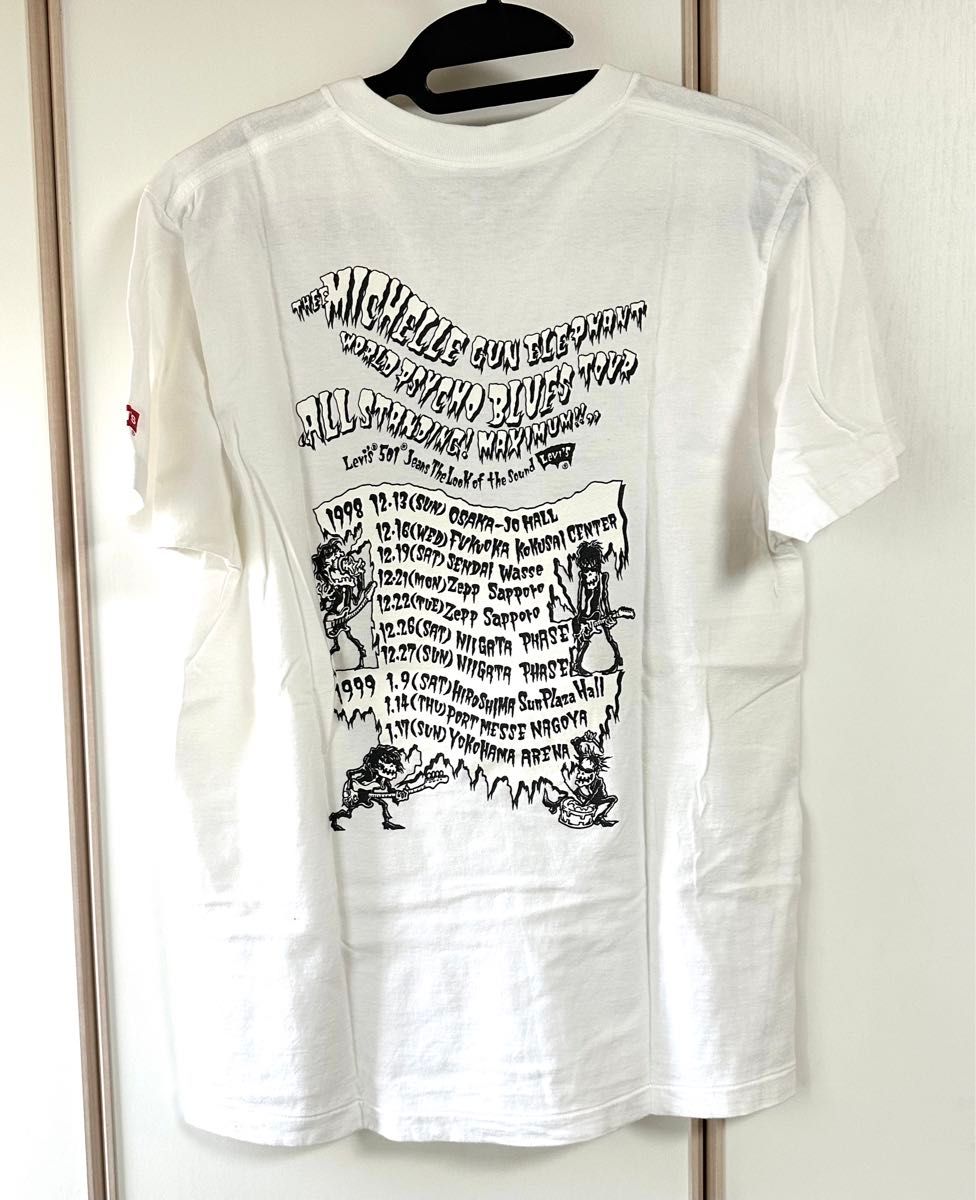THEE MICHELLE GUN ELEPHANT Tシャツ リーバイスコラボ ロックT THEE MICHELLE GUN ELEPHANT Tシャツ リーバイスコラボ ロックT