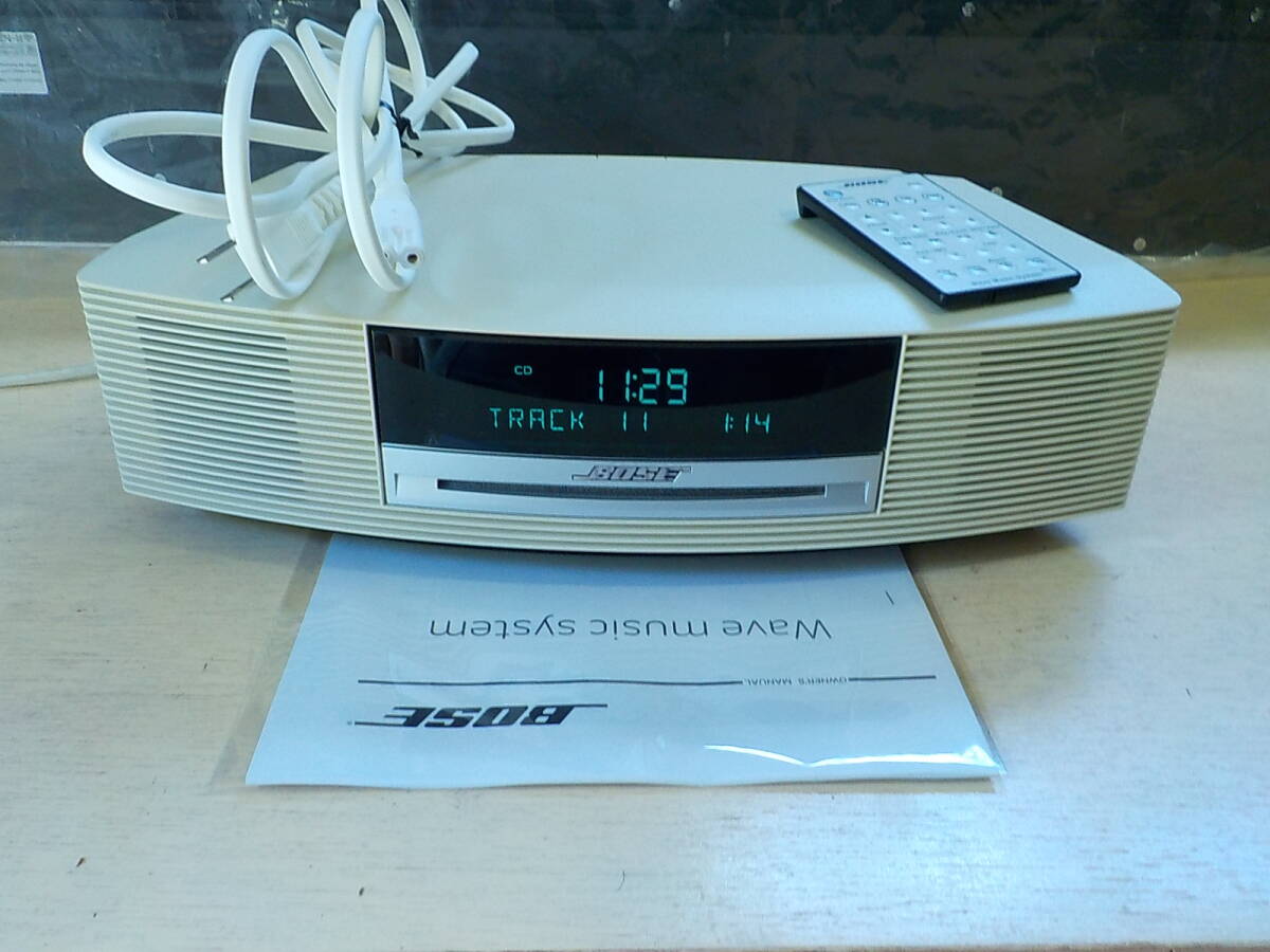 BOSE Wave Music System AWR-CCC の動作品 Bose Wave Music System AWRCCC 動作品 リモコン 電源コード付き