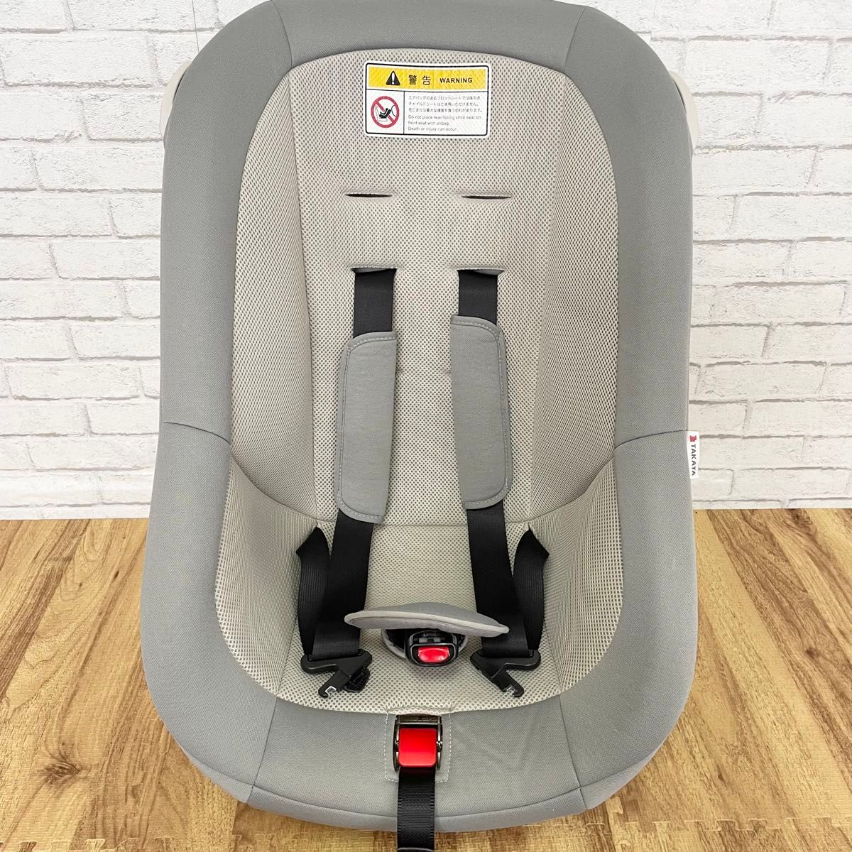 【美品】TAKATA ベビーシート TKBNR002 グレー/ピンク 人気【美品】TAKATA タカタ チャイルドシート TKBNR002 ピンク