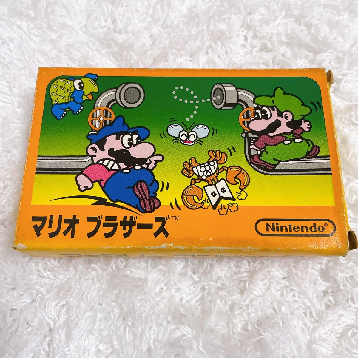 希少 箱付き】初代 マリオ ブラザーズ ファミコンソフト 希少 箱付き】初代 マリオ ブラザーズ ファミコンソフト