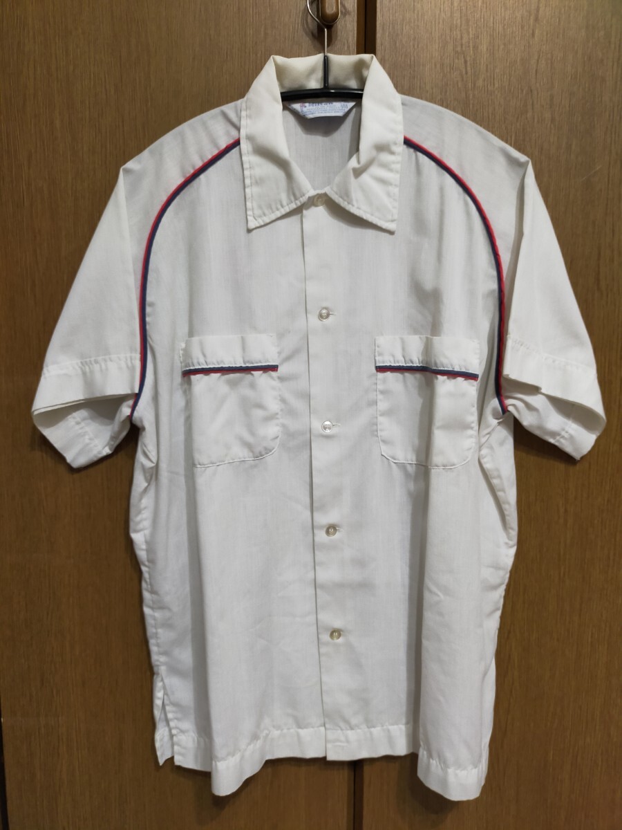 ビンテージ ボーリングシャツ Hilton ヒルトン 70年代 70s 半袖 ビンテージ ボーリングシャツ Hilton ヒルトン 70年代 70s 半袖