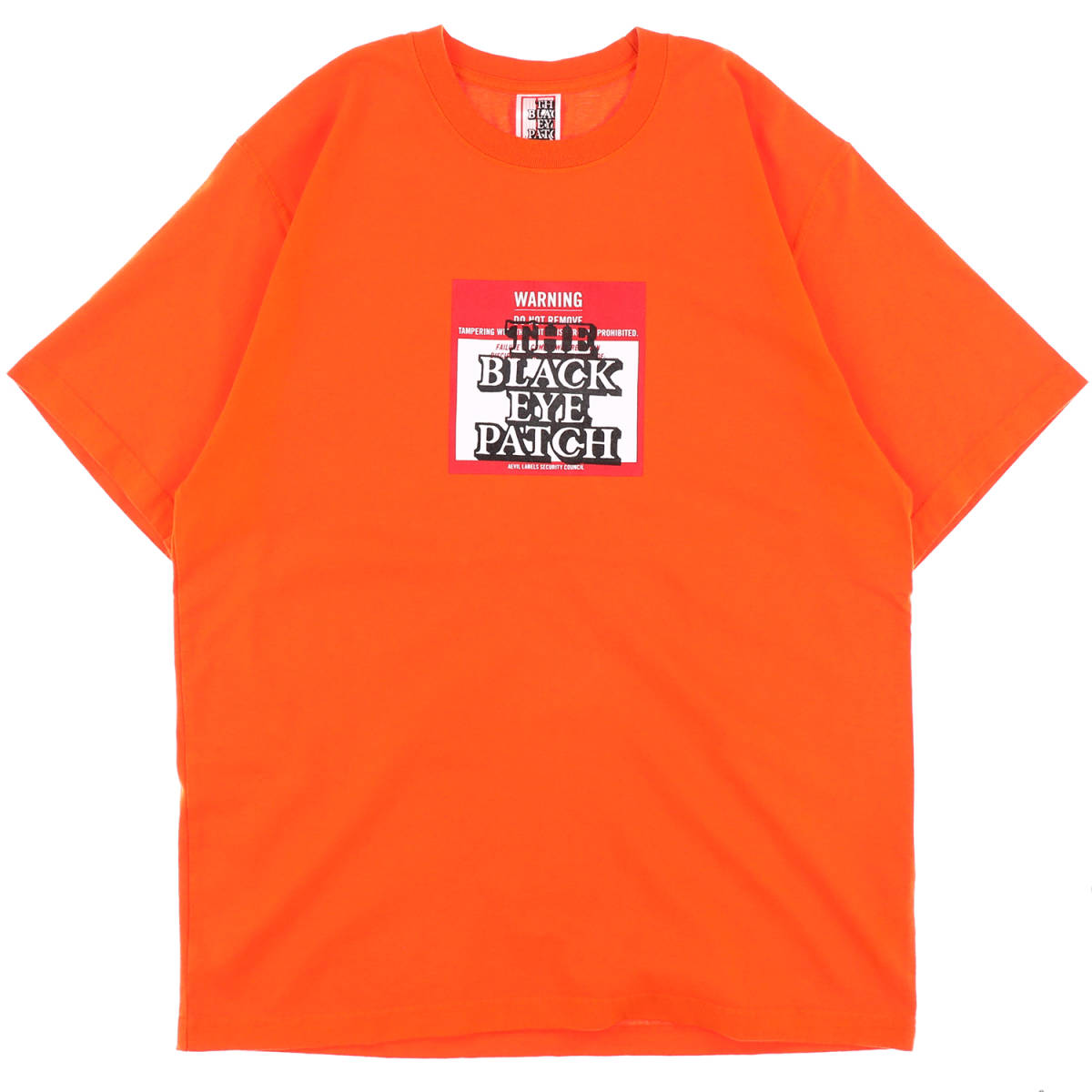 新しいエルメス / PATCH EYE BLACK LABEL オレンジ / TEE 文字、ロゴ
